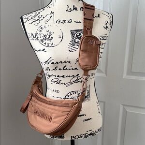 Steven Madden Crossbody Bag with Pouch